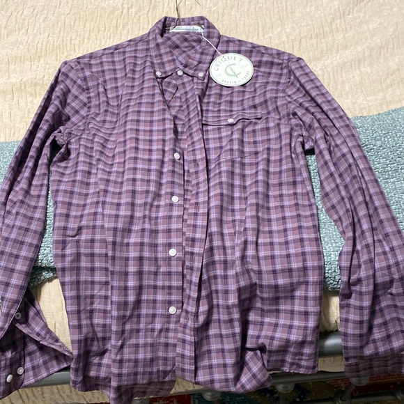 Men’s large long sleeve NWT criquet shirt - Picture 1 of 2
